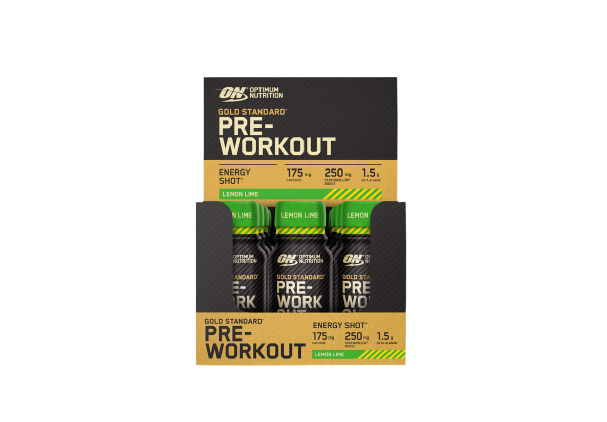 OPTIMUM NUTRITION GOLD STANDARD PRE-WORKOUT SHOT 12X60ML