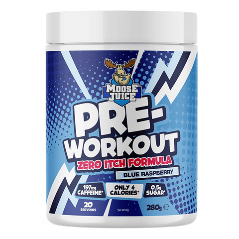 Muscle Moose Pre-Workout - Zero Itch Formula 280g