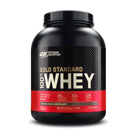 OPTIMUM NUTRITION GOLD STANDARD 100% WHEY 71-76 servings (2.27KG)