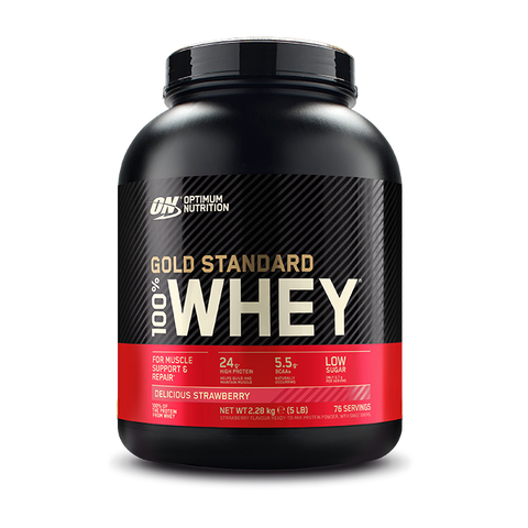 OPTIMUM NUTRITION GOLD STANDARD 100% WHEY 71-76 servings (2.27KG)