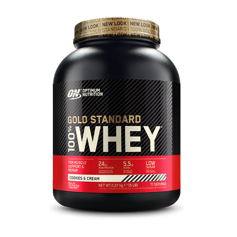 OPTIMUM NUTRITION GOLD STANDARD 100% WHEY 71-76 servings (2.27KG)