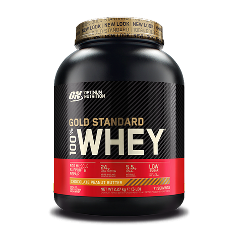 OPTIMUM NUTRITION GOLD STANDARD 100% WHEY 71-76 servings (2.27KG)