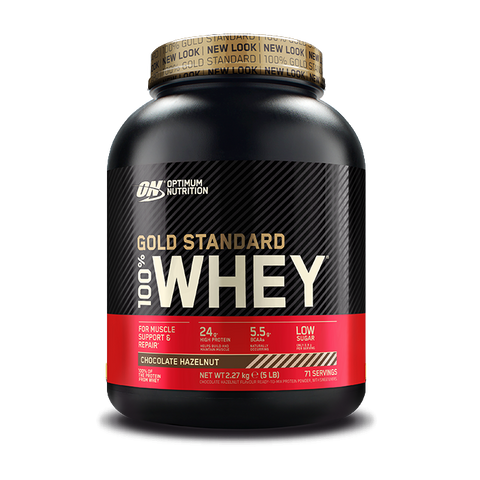 OPTIMUM NUTRITION GOLD STANDARD 100% WHEY 71-76 servings (2.27KG)