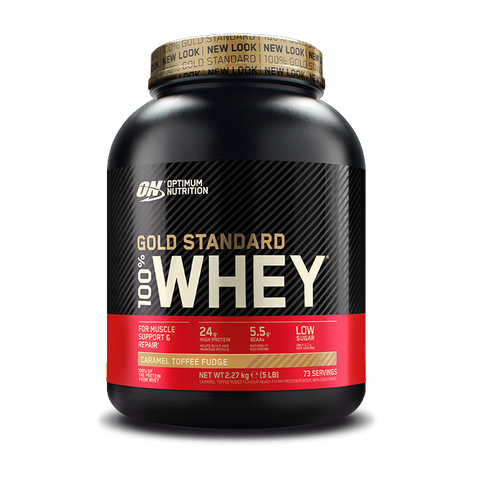 OPTIMUM NUTRITION GOLD STANDARD 100% WHEY 71-76 servings (2.27KG)