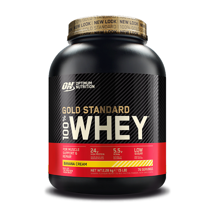 OPTIMUM NUTRITION GOLD STANDARD 100% WHEY 71-76 servings (2.27KG)