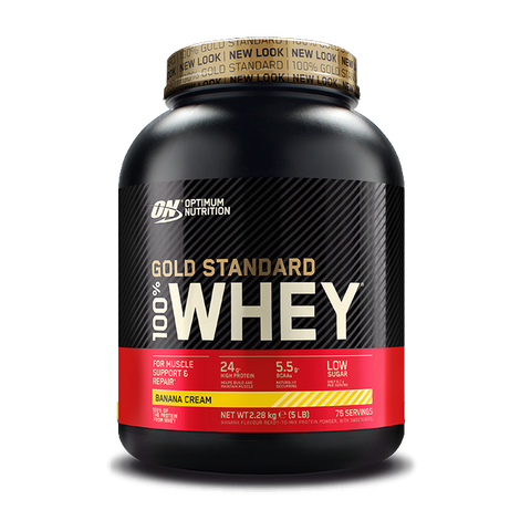 OPTIMUM NUTRITION GOLD STANDARD 100% WHEY 71-76 servings (2.27KG)