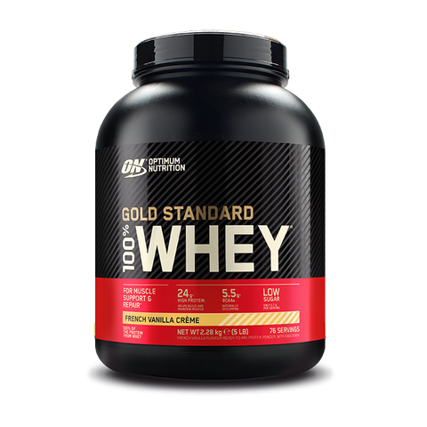 OPTIMUM NUTRITION GOLD STANDARD 100% WHEY 71-76 servings (2.27KG)