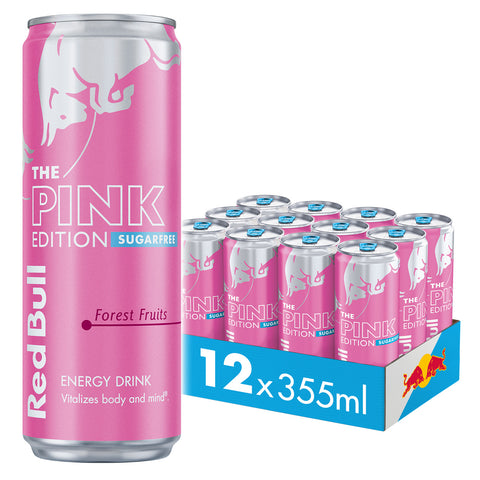 RED BULL SUGAR FREE 12X355ML